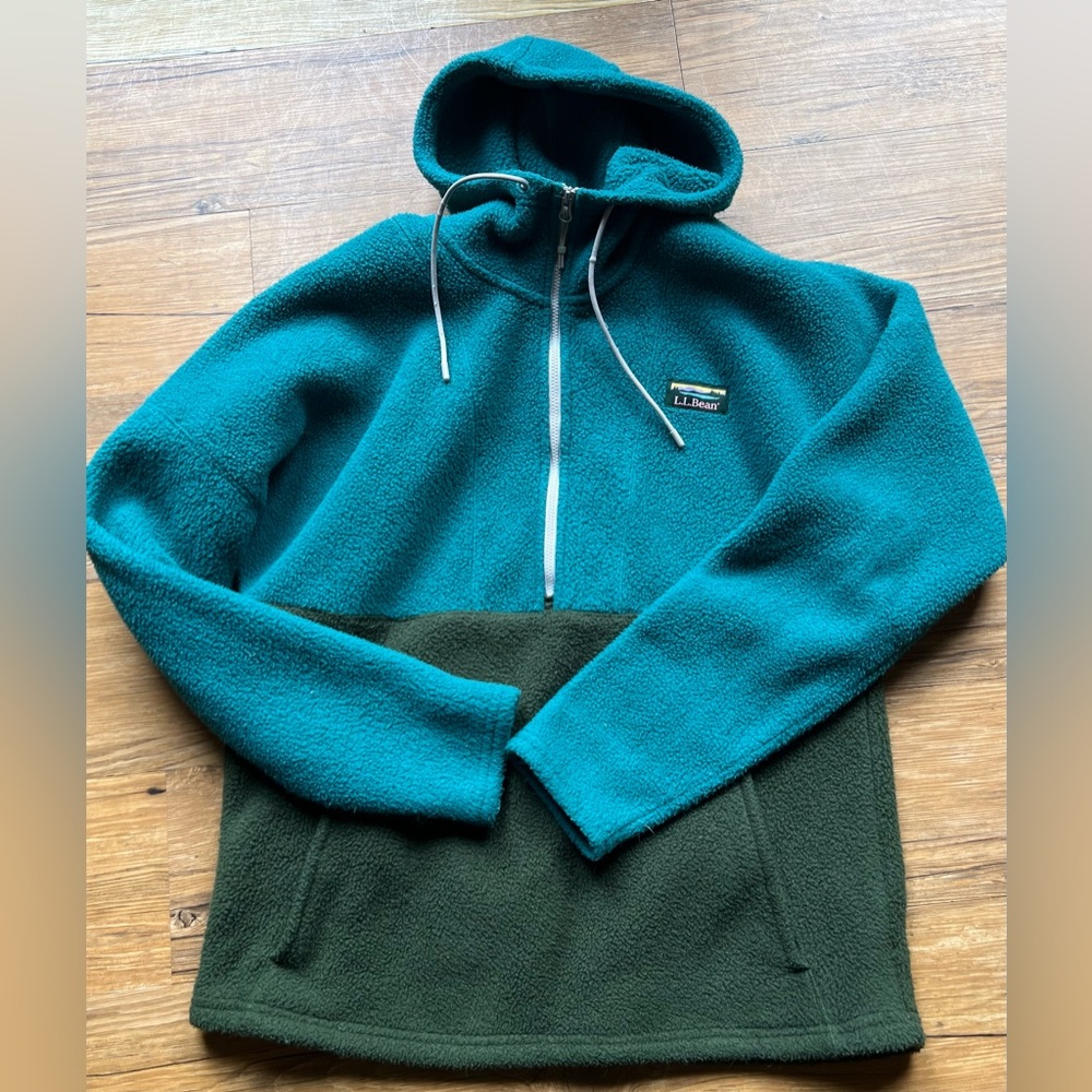 LL Bean Half Zip Fleece